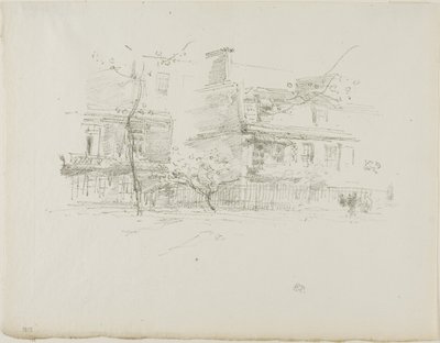 Lindsey Row, Chelsea - James Abbott McNeill Whistler