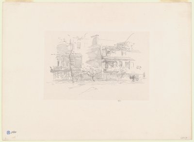 Lindsey Row, Chelsea - James McNeill Whistler