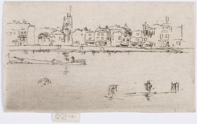 Little Chelsea (Mémorial) - James Abbott McNeill Whistler