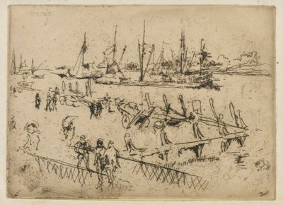 Petit Dordrecht - James Abbott McNeill Whistler