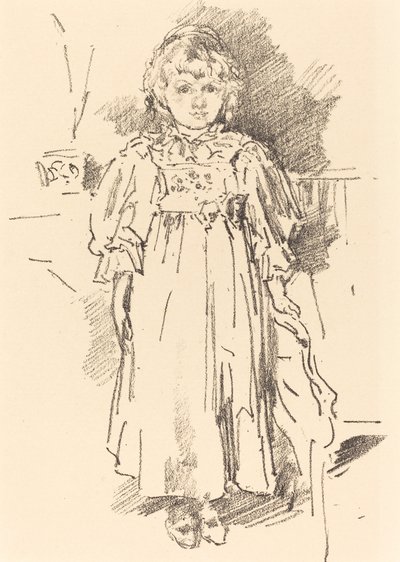 Petite Evelyn - James Abbott McNeill Whistler