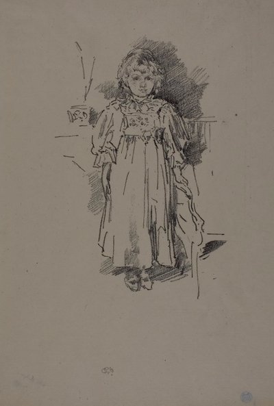 Petite Evelyn - James Abbott McNeill Whistler