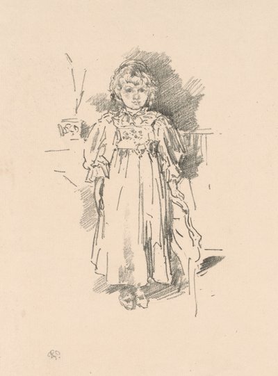 Petite Evelyn - James Abbott McNeill Whistler