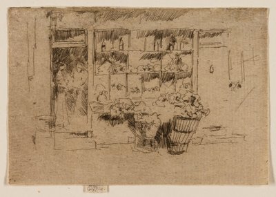 Petite épicerie verte, Chelsea - James McNeill Whistler