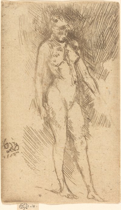 Petite figure nue - James Abbott McNeill Whistler