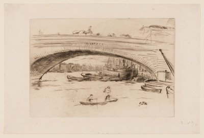 Pont de Londres - James Abbott McNeill Whistler