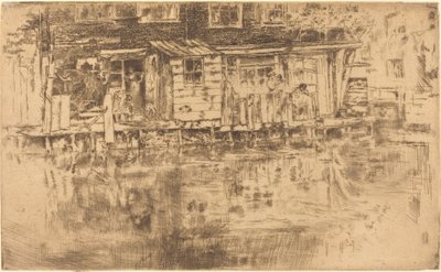 Longue maison - Teinturier - Amsterdam - James Abbott McNeill Whistler