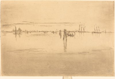 Longue lagune - James Abbott McNeill Whistler