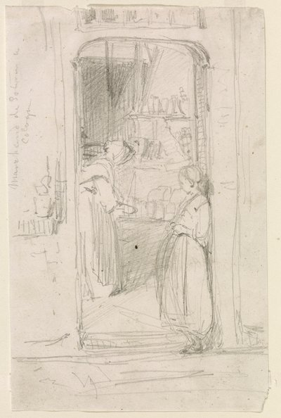 Marchand de potirons à Cologne - James Abbott McNeill Whistler