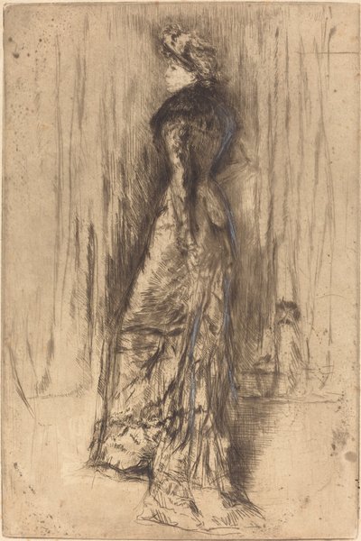 Maud, debout - James Abbott McNeill Whistler