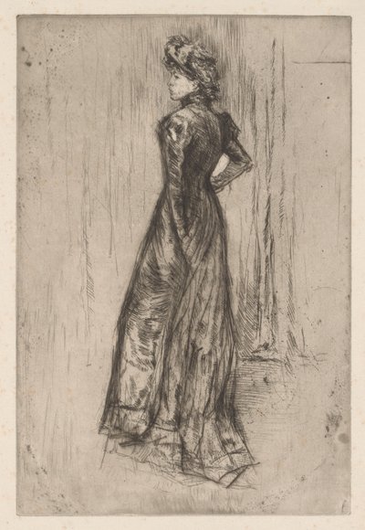 Maud, debout - James Abbott McNeill Whistler