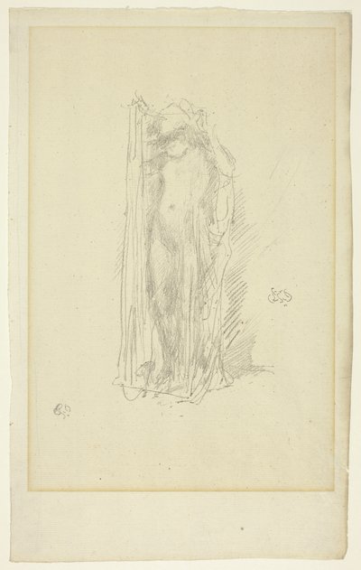Drapé de modèle - James Abbott McNeill Whistler