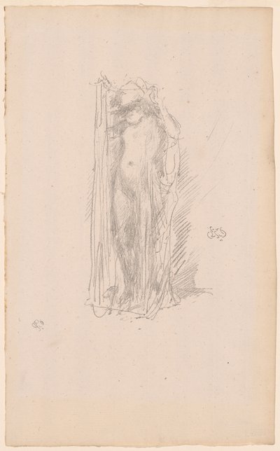 Drapé de modèle - James Abbott McNeill Whistler