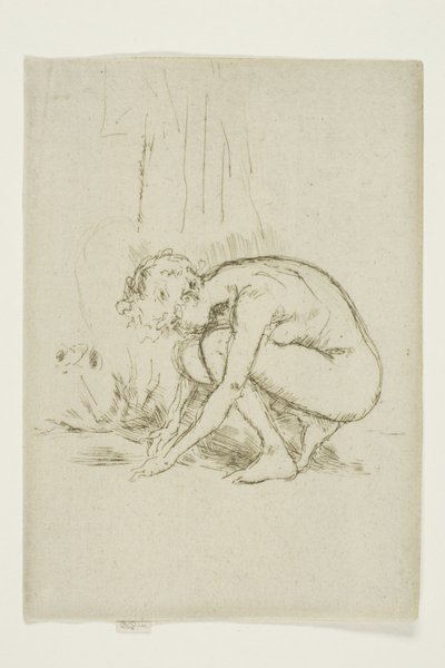 Modèle penché - James Abbott McNeill Whistler