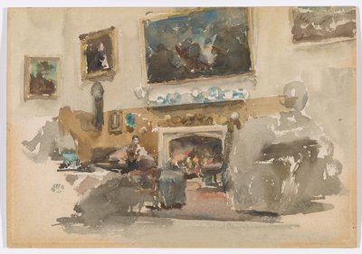 Moreby Hall - James Abbott McNeill Whistler