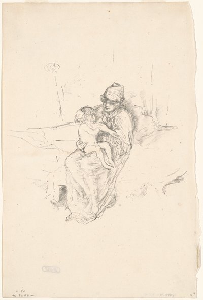 Mère et enfant, n° 1 - James Abbott McNeill Whistler