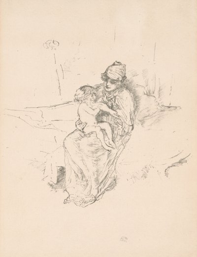 Mère et enfant, No. 1 - James Abbott McNeill Whistler