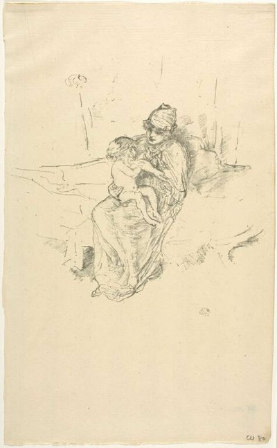 Mère et enfant n° 1 - James McNeill Whistler