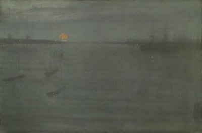 Nocturne : Bleu et or - Eau de Southampton - James McNeill Whistler
