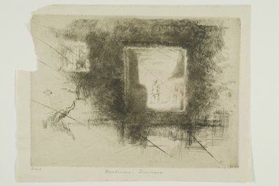 Nocturne : Fourneau - James Abbott McNeill Whistler