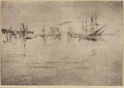 Nocturne Shipping - James Abbott McNeill Whistler