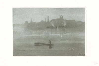 Nocturne : La Rivière à Battersea - James Abbott McNeill Whistler