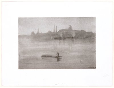 Nocturne : la rivière à Battersea - James McNeill Whistler