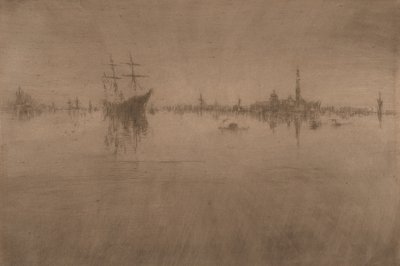 Nocturne, de Venise, une série de douze gravures (le "Premier ensemble de Venise") - James Abbott McNeill Whistler
