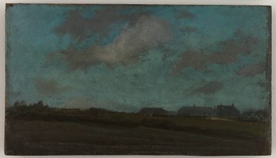 Note en bleu et opale—Le nuage du soleil - James Abbott McNeill Whistler