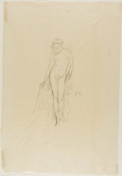 Modèle nu, debout - James Abbott McNeill Whistler