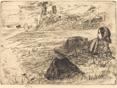 Nourrice et enfant - James Abbott McNeill Whistler