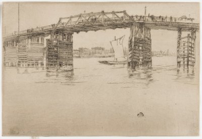 Vieux pont de Battersea - James Abbott McNeill Whistler