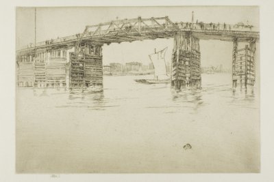 Vieux pont de Battersea - James Abbott McNeill Whistler