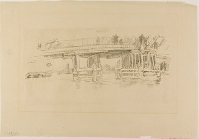 Vieux pont de Battersea - James McNeill Whistler