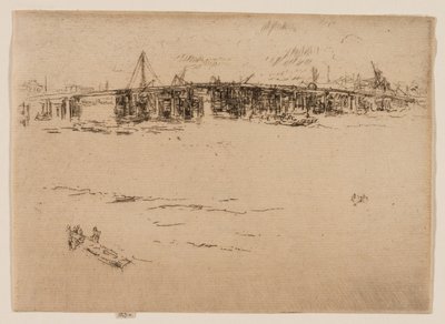 Vieux pont de Battersea, n° 2 - James Abbott McNeill Whistler