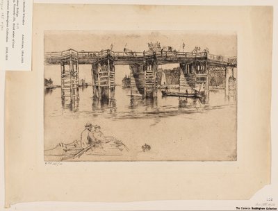 Vieux pont de Putney - James Abbott McNeill Whistler