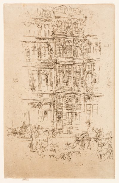 Palais, Bruxelles - James Abbott McNeill Whistler