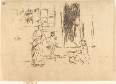 Petticoat Lane - James Abbott McNeill Whistler