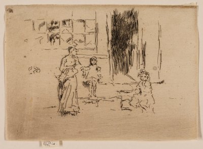 Petticoat Lane - James Abbott McNeill Whistler