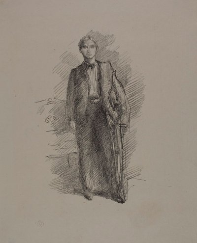 Étude de portrait : M. Herbert C. Pollitt - James Abbott McNeill Whistler