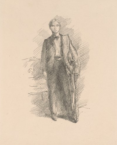 Étude de portrait : M. Herbert C. Pollitt - James Abbott McNeill Whistler