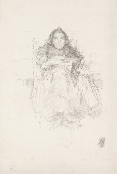 Étude de portrait : Mme Philip, n° 3 - James Abbott McNeill Whistler