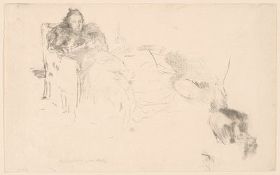 Étude de portrait : Mme Philip, n° 4 - James Abbott McNeill Whistler