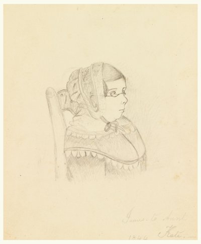 Portrait de tante Alicia McNeill - James Abbott McNeill Whistler