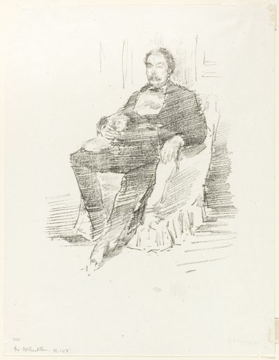 Portrait du Dr. Whistler, n° 2 - James Abbott McNeill Whistler