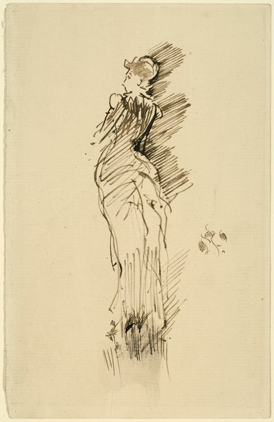 Portrait de Mlle Maud Franklin - James McNeill Whistler