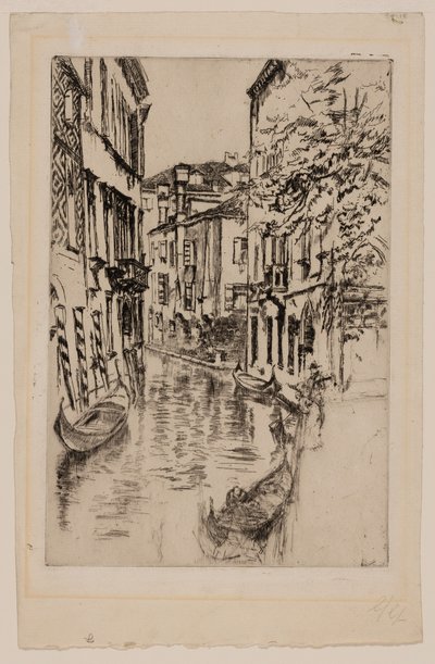 Canal tranquille - James McNeill Whistler