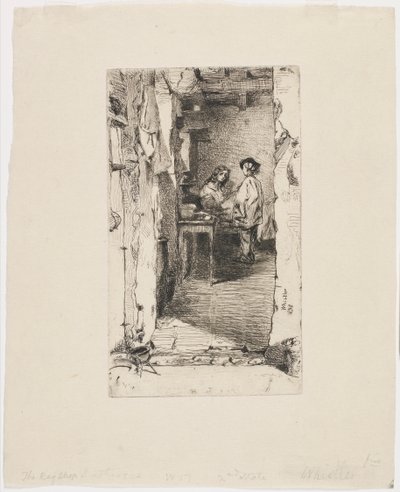 Chiffonniers, Quartier Mouffetard, Paris - James Abbott McNeill Whistler