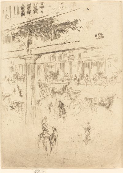 Quadrant du Régent - James Abbott McNeill Whistler