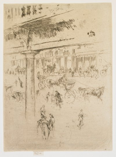 Quadrant du Régent - James Abbott McNeill Whistler